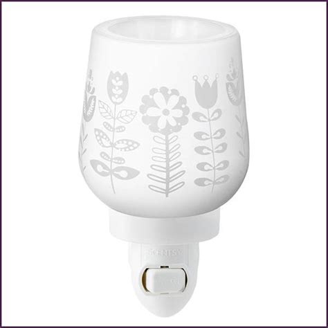 Folk Flowers Mini Scentsy Warmer Tanya Charette