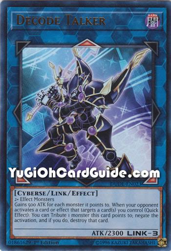 Yu Gi Oh Decode Talker