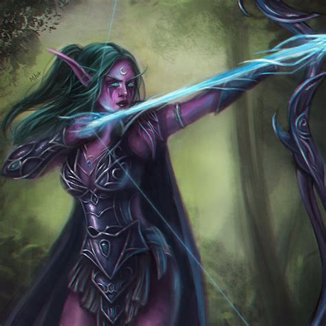 Fan Art I Did Of Our Favourite High Priestess Of Elune I Hope You Like