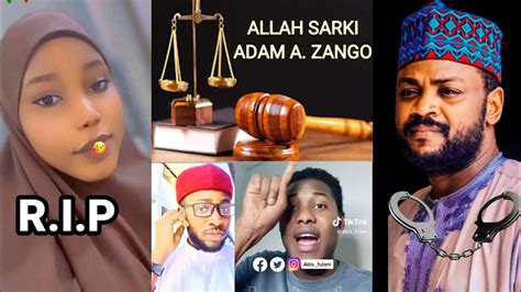 Allah Sarki Adam A Zango Na Cikin Wani Hali Bayan An Sako Shi A Gaba