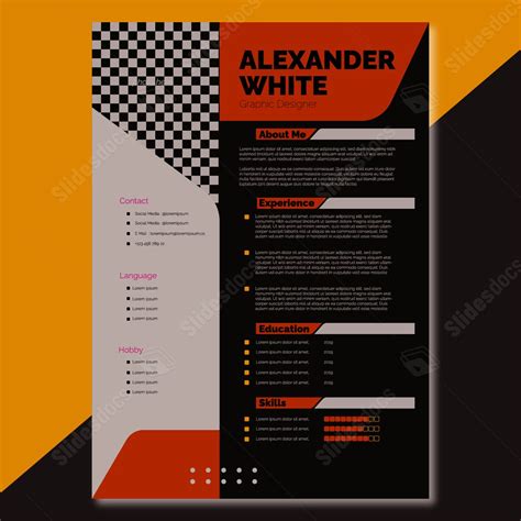 Blue Black Cv Resume Portfolio Polygonal Curriculum Creative Modern