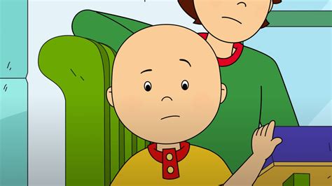 Why is Caillou Bald?