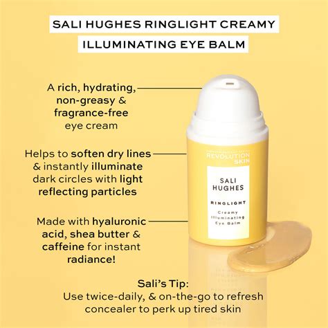 Revolution Skincare X Sali Hughes Ringlight Creamy Illuminating Eye