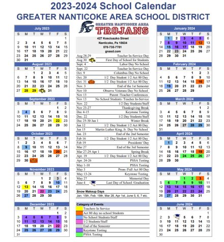 2023-2024 School Calendar – The GNA Insider