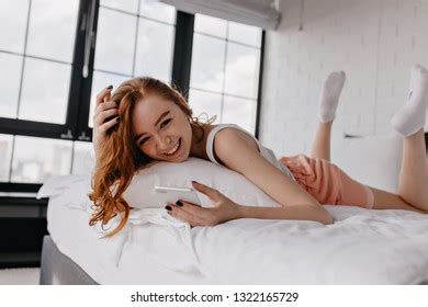 Sexy Asian Woman Lingerie Lying On Stock Photo 1232471440 Shutterstock