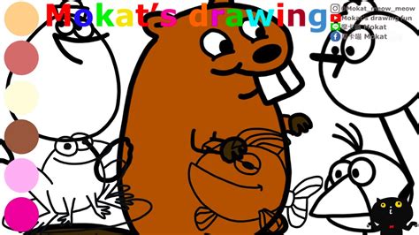 Beaver Boy Coloring Pages - Free Peep and the Big Wide World Coloring ...