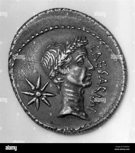 Roman coin of julius caesar hi-res stock photography and images - Alamy