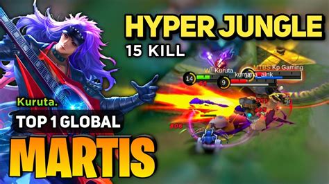 Martis Meta Jungle One Shot Build Martis Best Build Top 1 Global