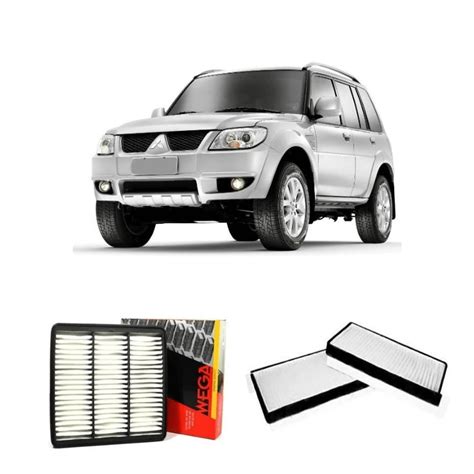 Kit Filtro Ar Motor Filtro Ar Condicionado Pajero Tr Em X S Juros