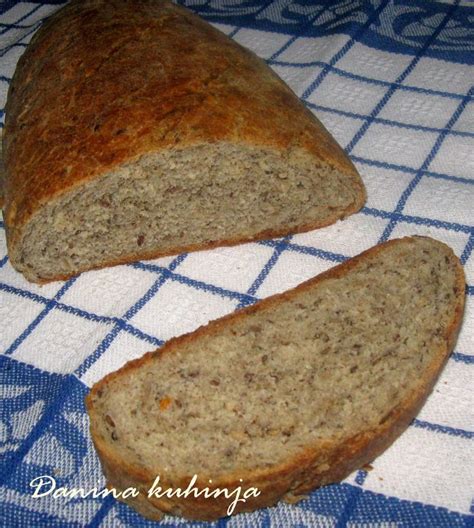 Danina Kuhinja Hleb Sa Heljdinim Brašnom I Semenkama Sourdough Bread