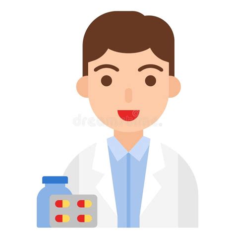 Pharmacist Icon Vector From Pharmacy Collection Thin Line Pharmacist