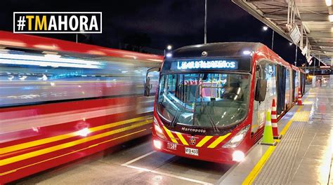 Operaci N De Transmilenio Se Ver Afectada Por Obras De La Primera