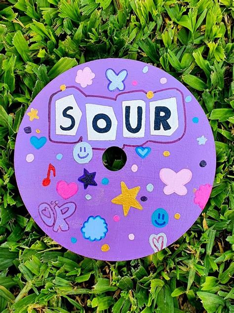 Sour Album Olivia Rodrigo Manualidades Manualidades Creativas