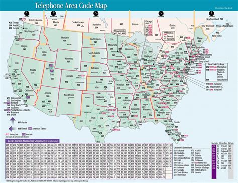 Us Area Code Map Printable - Printable Maps