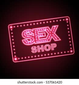 Sex Shop Neon Sign Stock Vector Royalty Free Shutterstock