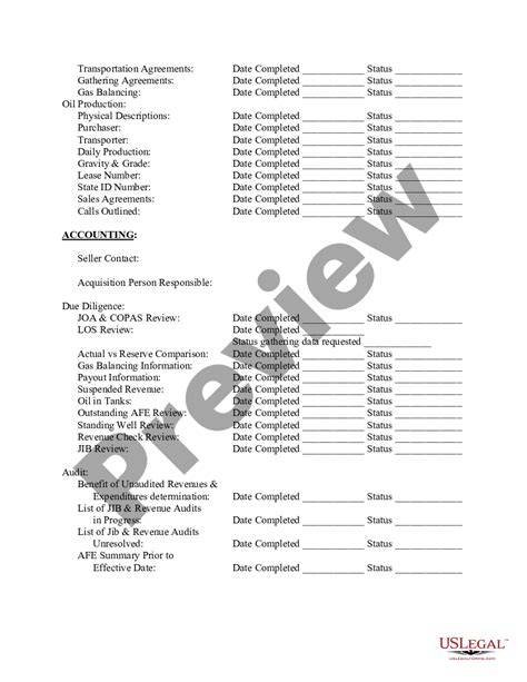 Acquisition Checklist Merger Checklist Template Us Legal Forms