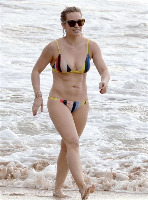 HILARY DUFF In Bikini At A Beach In Maui 02 04 2016 HawtCelebs