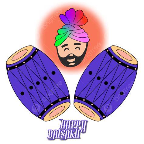 Happy Baisakhi Vector Art Png Vector Happy Baisakhi Design Png