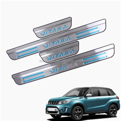 Accesorios Para Suzuki Vitara 2016 2017 Abs Placa De Umbral De Desgaste