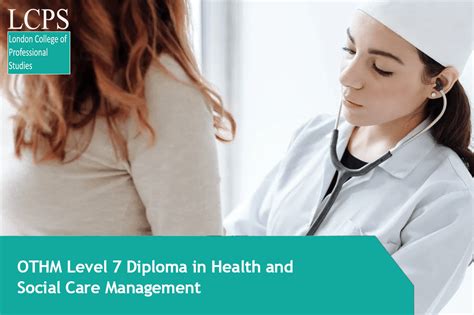 OTHM Level 7 Diploma In Health And Social Care Management