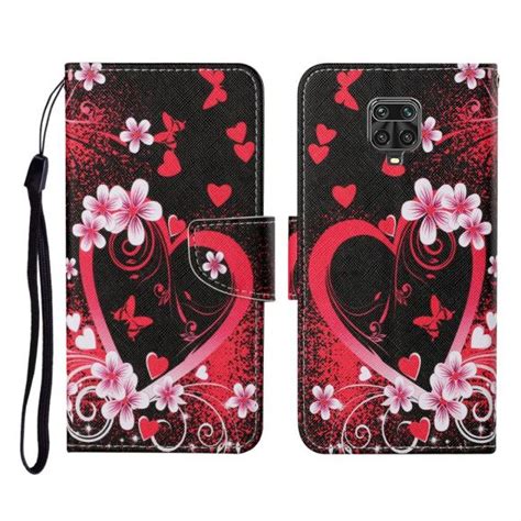 Housse Xiaomi Redmi Note Pro Coeur Fleuri