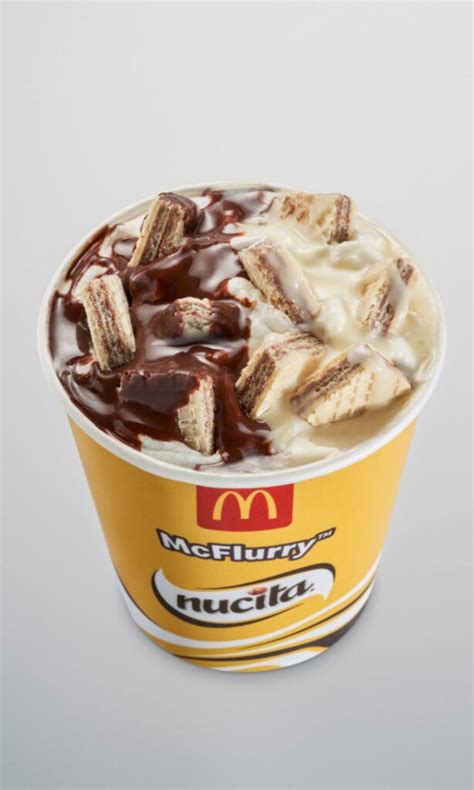 Mcdonald S Lanza Mcflurry De Nucita El Jueves De Julio Es Edici N