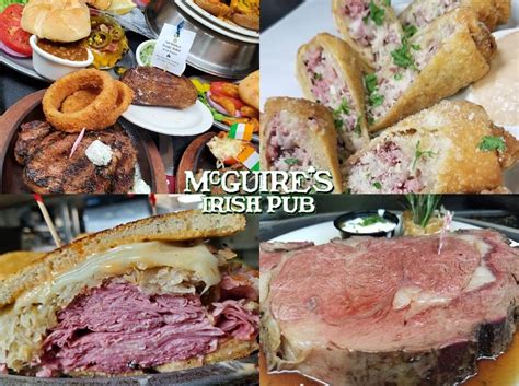 Mcguires Irish Pub Of Destin Menu In Destin Florida Usa