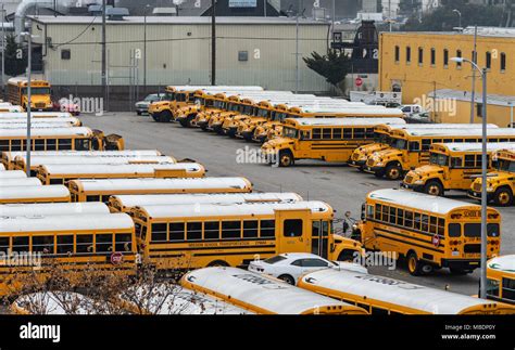 Bus parking lot hi-res stock photography and images - Alamy