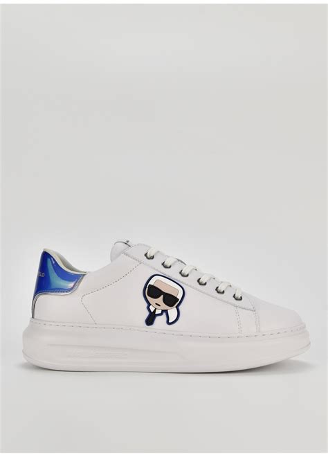 Boyner Karl Lagerfeld Beyaz Kad N Sneaker Kapri Glitz Logo L Fiyat Ar Ivi