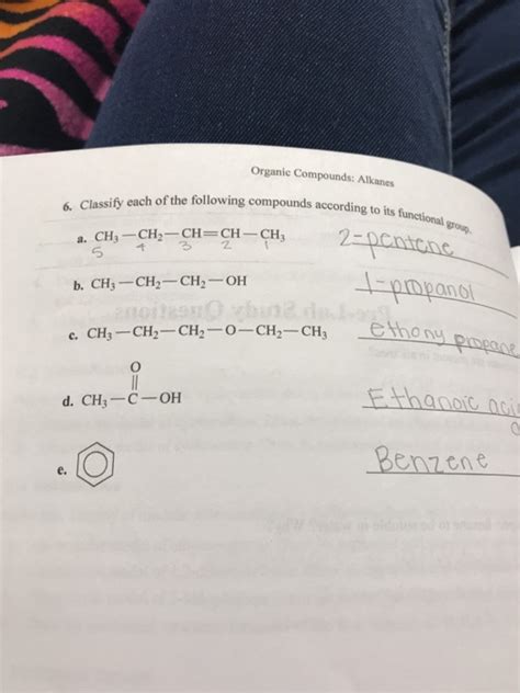 Solved Organic Compounds Alkanes Each Of The Following Chegg