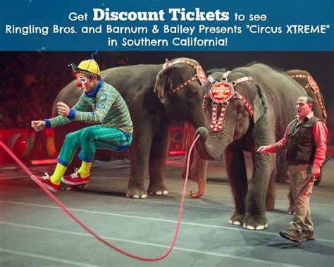 Get Discount Tickets To Ringling Bros And Barnum And Bailey Presents