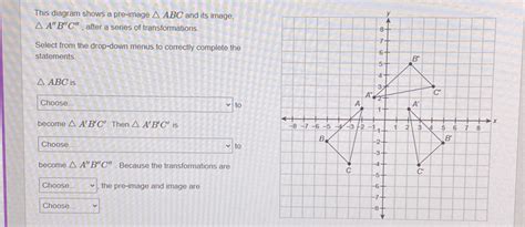 Solved This Diagram Shows A Pre Image ABC And Its Image A Prime B