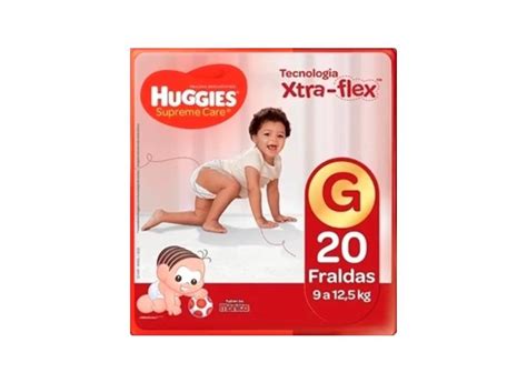 Fralda Huggies Turma Da M Nica Supreme Care Xtra Flex Tamanho G