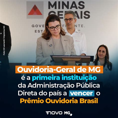 Ouvidoria Geral de Minas Gerais vence Prêmio Ouvidoria Brasil 2020 da