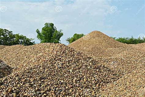 River Gravel Pile Stock Photo Image Of Crushed Rock 92947658