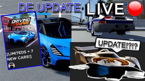 Checking Out The New Driving Empire Update Live Roblox Youtube