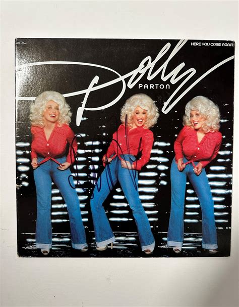 Dolly Parton Autographed Album Auction