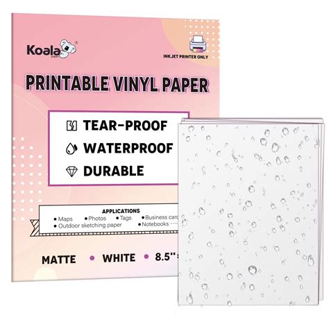 printable waterproof paper