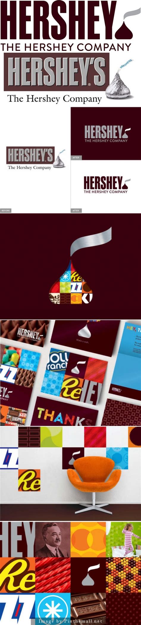 Hershey's unveils controversial new logo | Hersheys, Hershey logo, Work ...