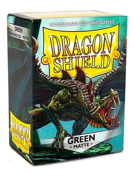 Dragon Shield Matte Green Standard Mercado Livre