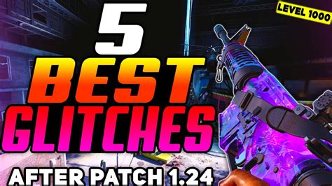 Cold War Zombie Glitches TOP 5 BEST WORKING GLITCHES AFTER PATCH 1