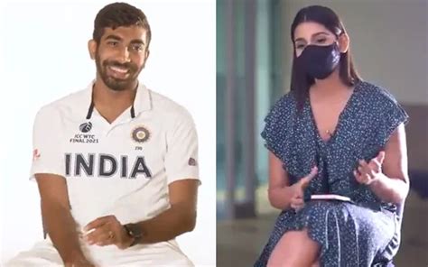 Sanjana Ganesan Interviews Husband Jasprit Bumrah Ahead Of Icc Wtc Final