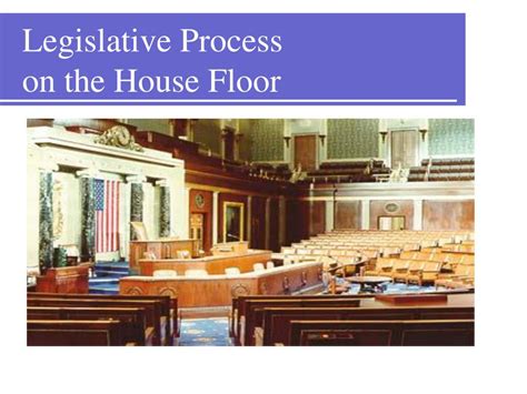 Ppt Overview Of The Legislative Process Congress Powerpoint