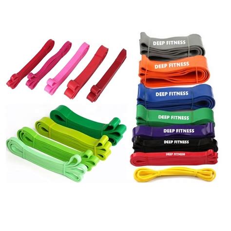 41 Inch Latex Power Bands Fitness Resistance Bands Heavy Duty