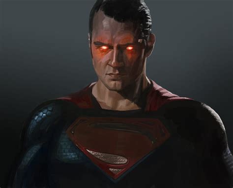 Superman Heat Vision Wallpaper