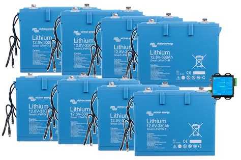 Kit Batterie Litio Ferro Fosfato Victron SmartBattery 51.2V 660Ah – 33 ...
