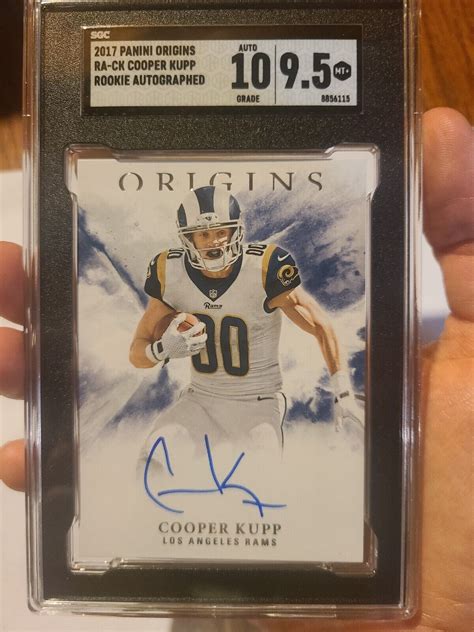 Panini Origins Rookie Autographs Ra Ck Cooper Kupp Au Rc For