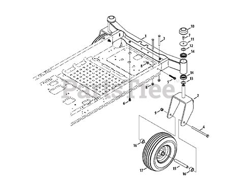 Troy Bilt Mustang 50 Parts Diagram