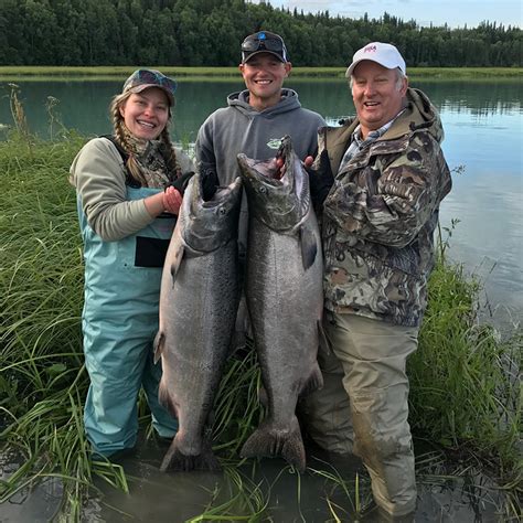 Alaska Fishing Lodges Kenai River Resort Salmon Catcher Lodge