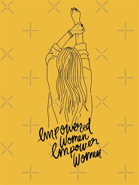 Empowered Women Empower Women Design With A Woman Raising Her Fist To